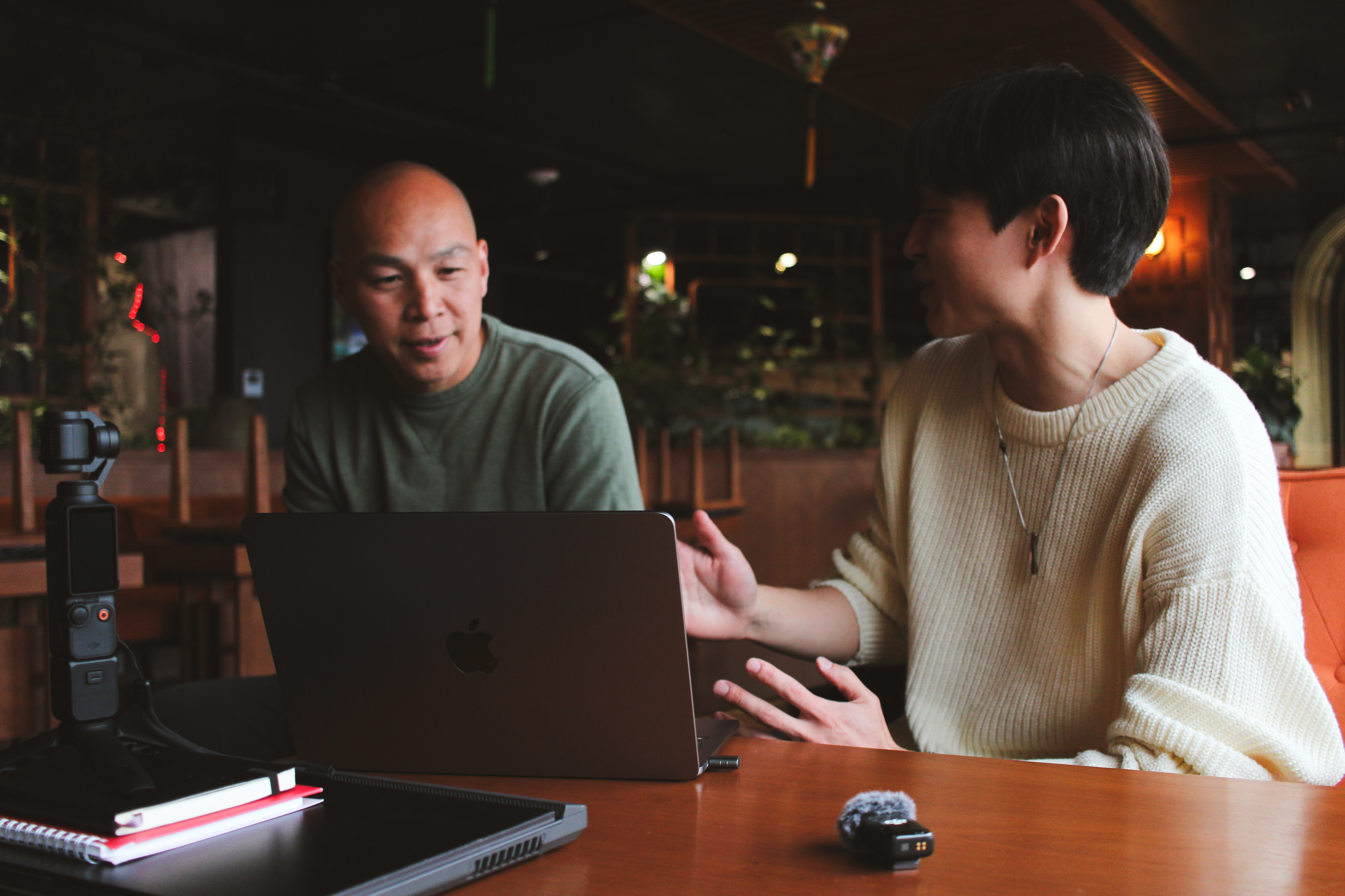 Strategy session with client